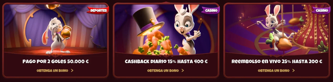 Bono de bienvenida